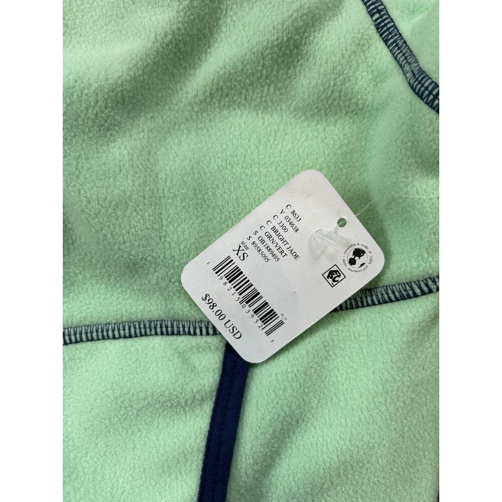Free People Movement Blue Jade Crop Hoodie Pull Over Thumb Holes Fleece XS NWT - Picture 5 of 8